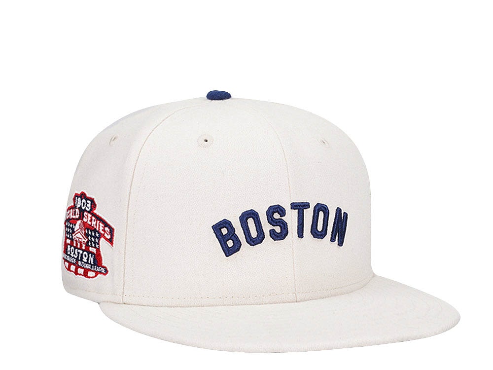 New Era Boston Americans World Series 1903 Melton Throwback Elite Edition 59Fifty Fitted Hat