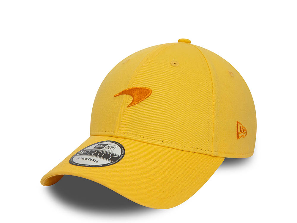 New Era Mclaren Racing Seasonal Yellow 9Forty Snapback  Hat