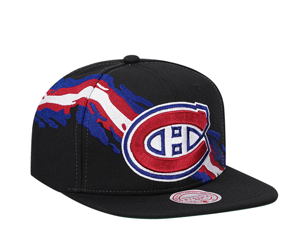 Mitchell & Ness Montreal Canadiens Vintage Paintbrush Snapback Hat