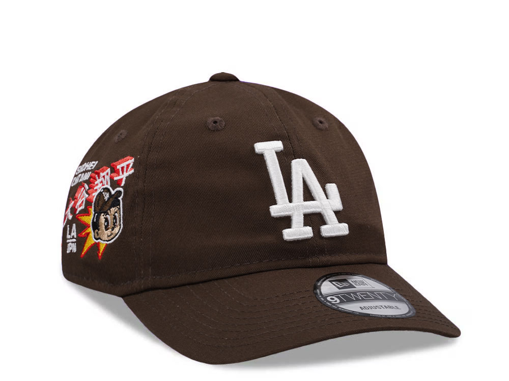 New Era Los Angeles Dodgers Ohtani Walnut Prime Edition 9Twenty Strapback Hat