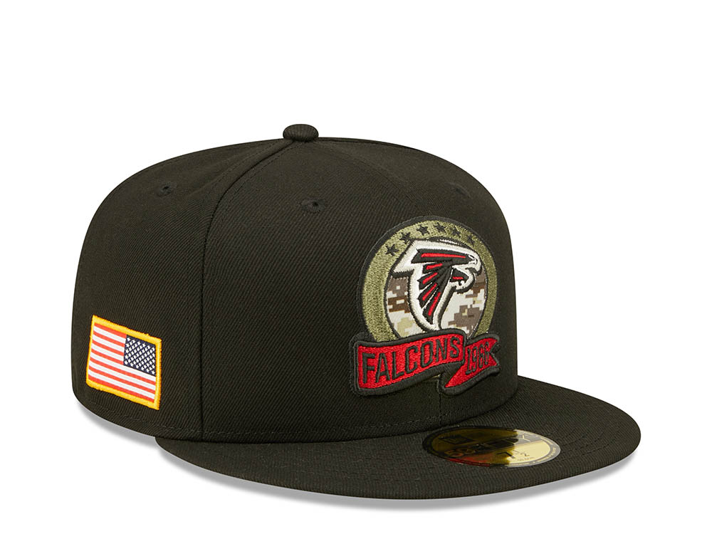 New Era Atlanta Falcons Salute to Service 2022 Fitted 59Fifty Hat