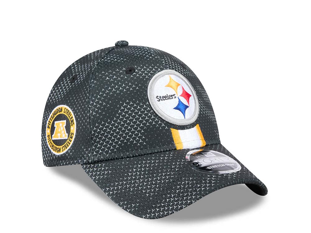 New Era Pittsburgh Steelers Sideline 2024 9Forty Stretch Snapback Hat