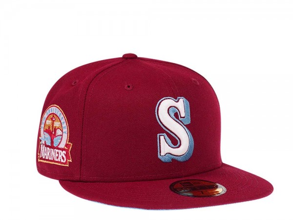 Seattle Mariners 30th Anniversary Dark Green Red 59Fifty Fitted