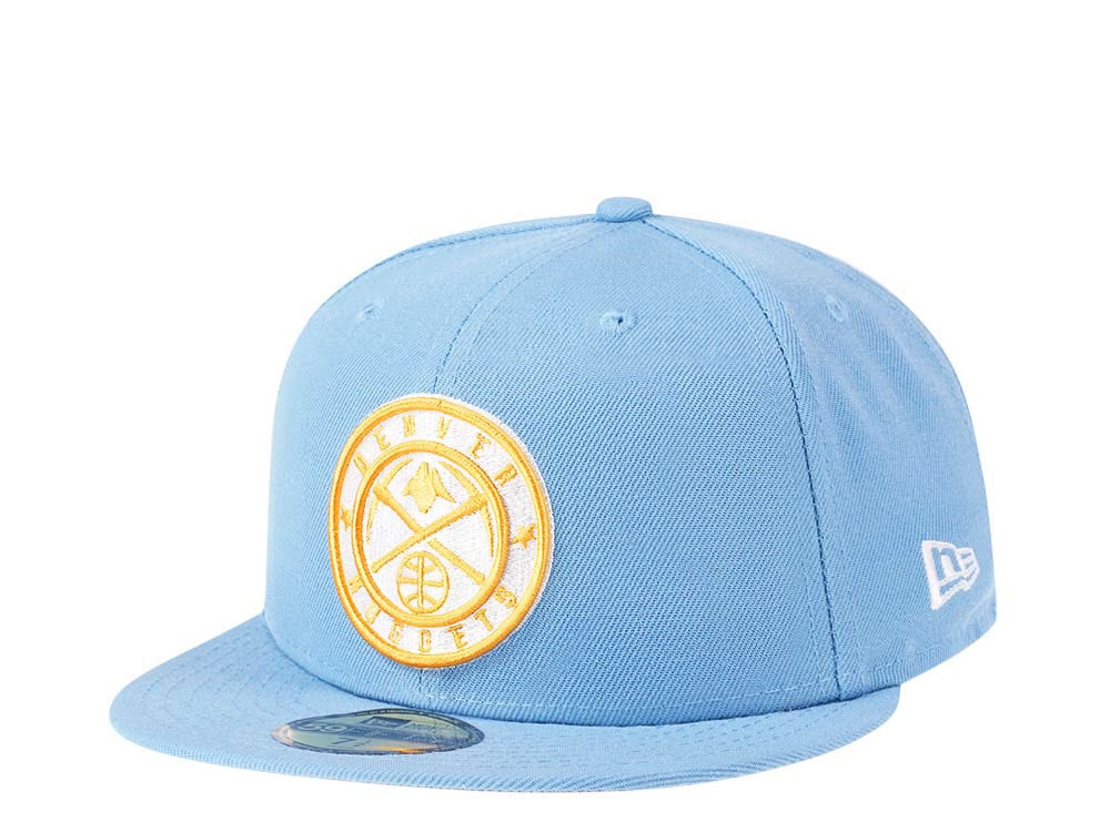 New Era Caps New Era 59fifty Denver Nuggets Baseball Cap Blue, $30, Village Hats