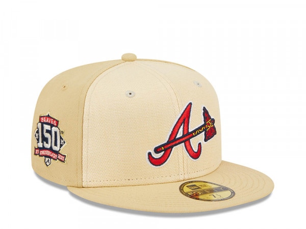 New Era Atlanta Braves Team Fire 59fifty Fitted Hat