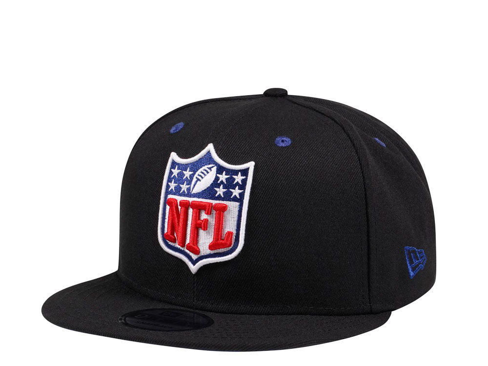 New Era NFL Logo Shield Black and Blue 
