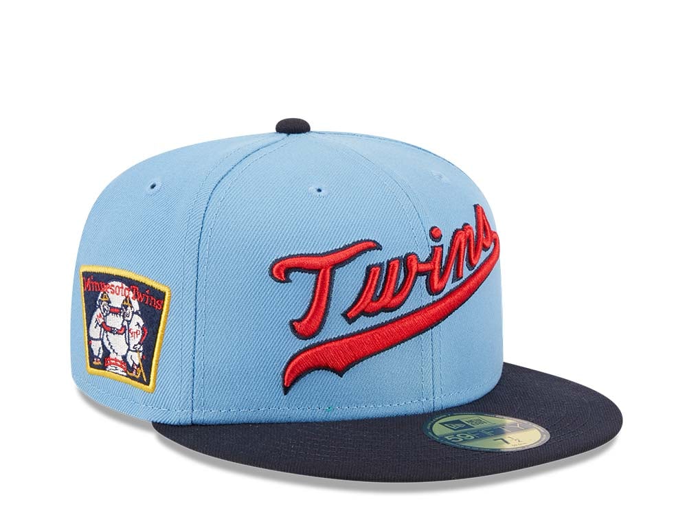 Chicago Cubs Powder Blues Pastel Blue 59FIFTY Fitted Cap