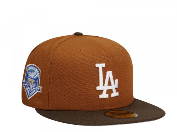 Exclusive Topperz New Era 59FIFTY L.A. Dodgers Fitted Hat Size 8