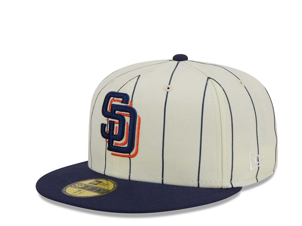 New Era San Diego Padres 25th Anniversary Pinstripe Heroes Elite Edition 59FIFTY Fitted Hat