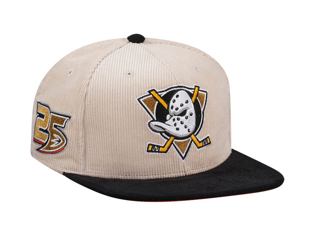 Mitchell & Ness NHL Anaheim Ducks Vintage Script Snapback Hat