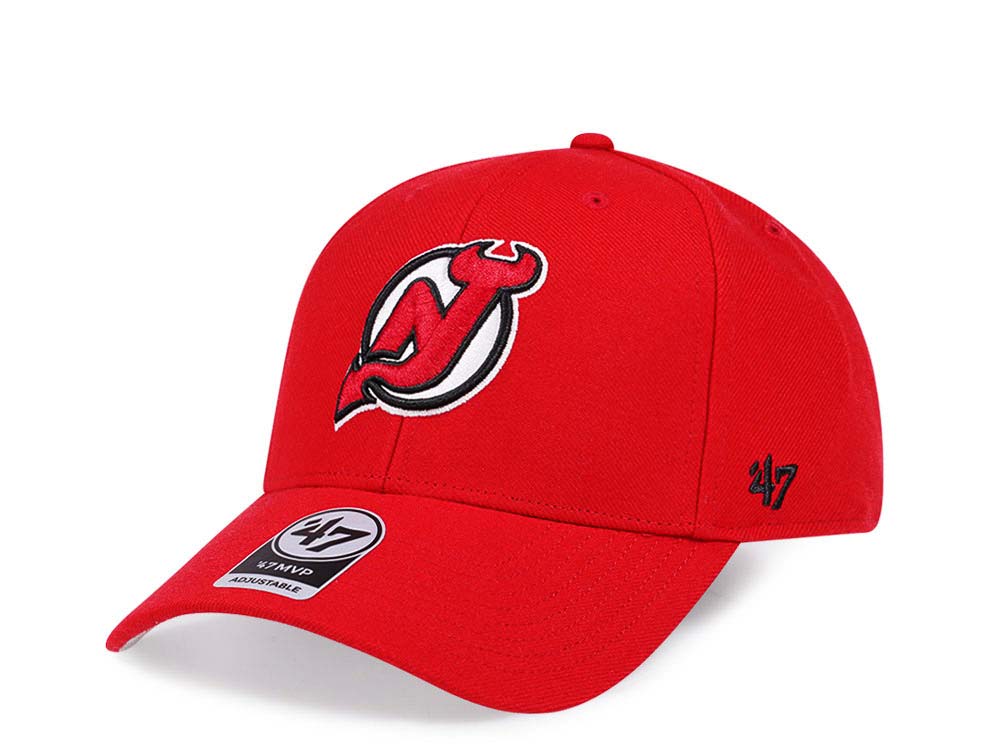47 Brand New Jersey Devils Sure Shot Captain Snapback Cap