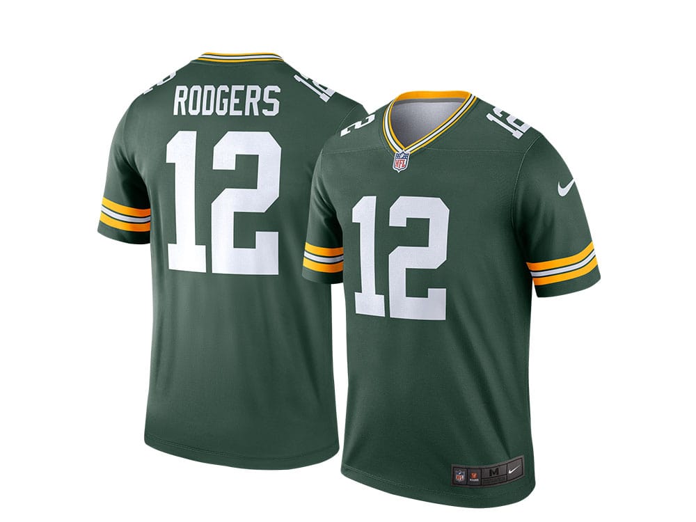 rodgers packers jersey