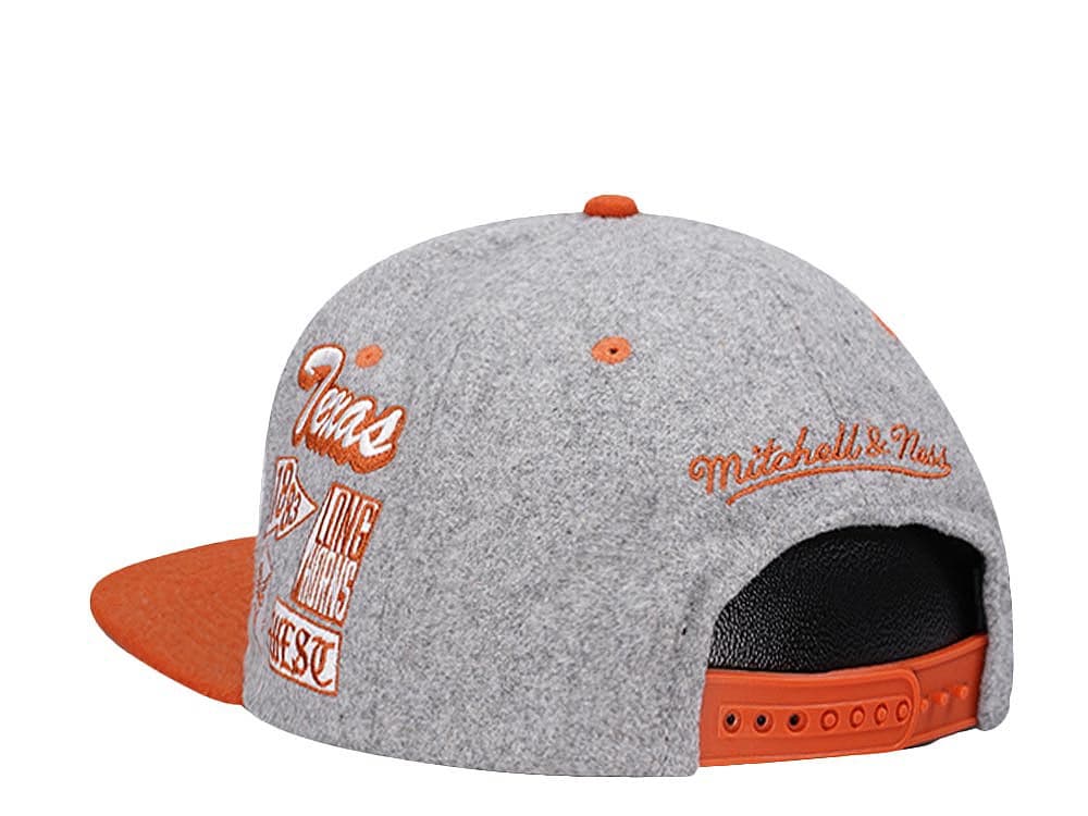 San Antonio Spurs Mitchell & Ness x Lids Hardwood Classics Melton Snapback  Hat - Gray