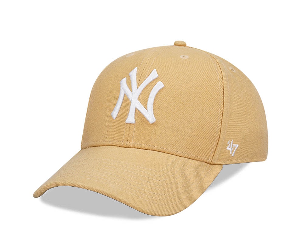 47 Brand MLB NY Yankees Clean Up Cap - Columbia (Baby Blue)