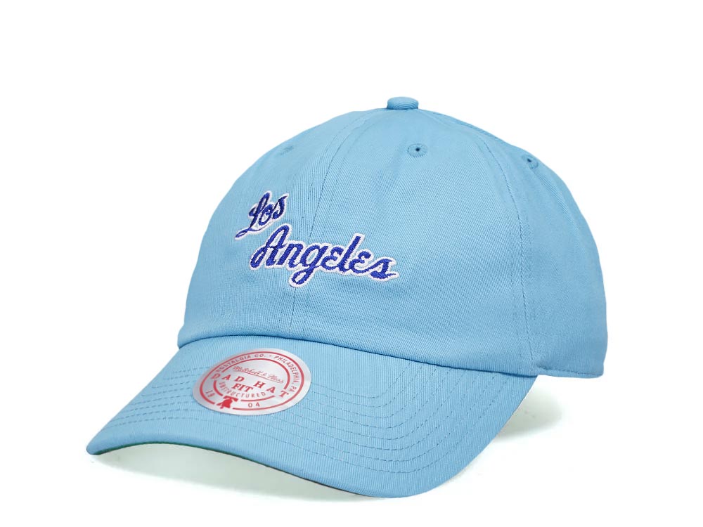 Mitchell & Ness Los Angeles Lakers Low Pro Original Fit Snapback Cap, CURVED HATS, CAPS