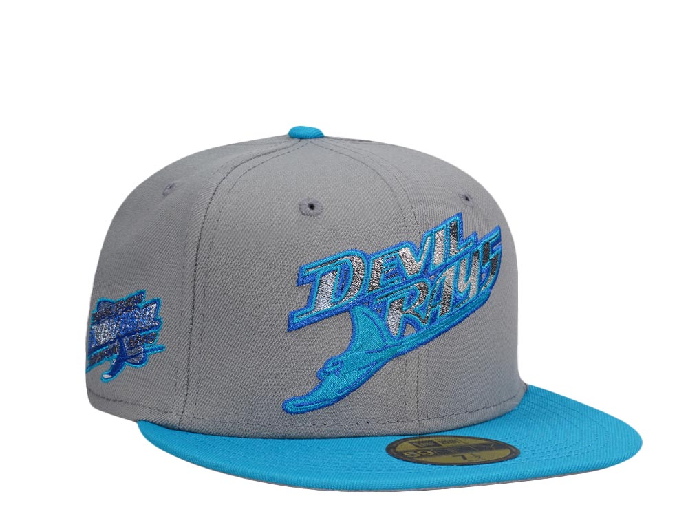 New Era 59FIFTY Tampa Bay Devil Rays Tropicana Field Patch Fitted Hat 7 3/8