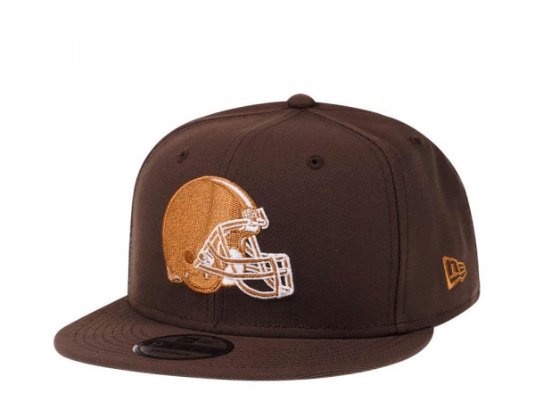 New Era Cleveland Browns Brown Caramel Edition 9Fifty Snapback Hat